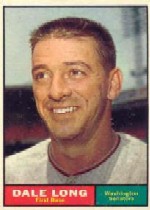 1961 Topps Baseball Cards      117     Dale Long
